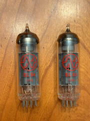 JJ ELECTRONIC VACUUM TUBES EL84 MATCHED SET LOT OF 4 NOS~UNTESTED