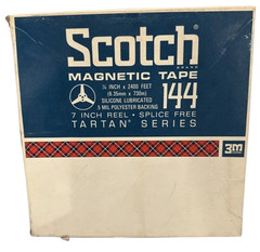 Scotch 150 140 144 RB-7 7″ Recording Magnetic Tape Reel to Reel Unknown Content