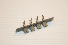 Vintage Realistic STA-80 Receiver Amp – OEM Antenna & Ground Screw Downs Board