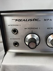 Realistic MPA-20 Radio Shack Solid State PA Amplifier Model MPA-20 *Parts Only*