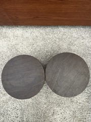 Vintage Pair Zenith Circle of Sound Speakers Mid Century Modern MCM Working
