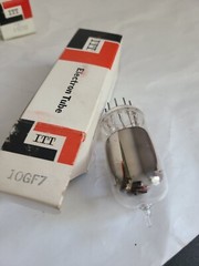 LOT 4 ITT 10Z10, 10GF7, 10KU8, 34CE3/34DE3 ELECTRONIC TUBES