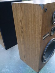 Pioneer CS-G203 3-Way Speaker System 100 Watts 6 OHM Restored w/Grills Tested