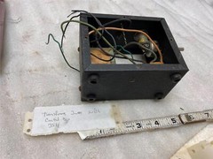 Vintage Transformer Relay Air Capacitors Radio Hamm 2500 ohm 117V Control Box