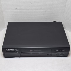 Mitsubishi HS-U446 VCR VHS Player – Tested & Working – WITHOUT Remote