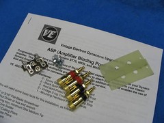 DYNACO Output/Speaker Jack Boards, ST70, MKIII, MKIV (Gold Plated Binding Posts)