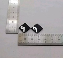 Rockford Fosgate Square Speaker Badge Emblem Logo Pair Large Custom Made