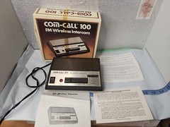 Vintage Com-Call 100 FM Wireless Intercom *1 unit* (T92)