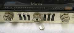 McIntosh MX110 Stereo Tuner Preamplifier Clean Vintage