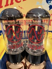 JJ GZ34 S 5AR4 Closely Matched Rectifier Tube Pair – New Dealer Stock