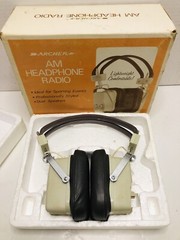 Vintage Archer Radio Shack Tandy 5 Transistor AM Headphone Radio 12-191A