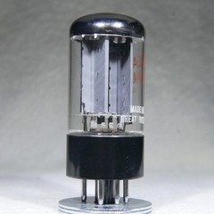Mullard (HAMMOND Label) GZ34/5AR4 OO-Getter Rectifier UK f32 B5E4 4 Notch Strong