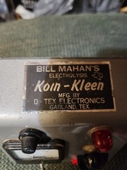 Working Vintage Electrolysis Power Supply.