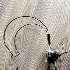 Vintage Single Earpiece Headband Headphones Dual Plug Black Silver – U.N.C.L.E.s