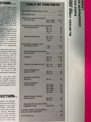 McIntosh Catalog about 1973 w/ MAC1700 & MAC1900 – NEW LOWER PRICE