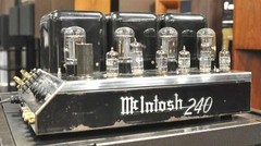 Vintage 1960 Mcintosh MC240 Vacuum Tube Power Amplifier With Power Cable