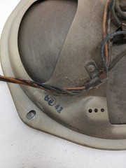 Vintage Motorola Radio Speaker 1-2309 w/ Output Transformer 4-Pin Plug Untested