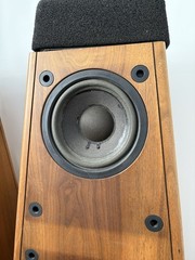 Epicure 3.0 Pyramid Speakers -3 Way – 10″ & 6″ Woofers Mid Century Modern Mcm