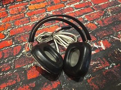ORIGINAL Sansui SS-2 Stereo Headphones Retro HiFi Wired 1/4 Plug 6.35mm