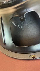 Peavey Blue Marvel 12″ 4 ohms 75W Guitar Speaker by Eminence Unused dated 2006