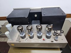 Marantz Model 9 Stereophonic Tube Power Amplifier Pair Untested