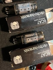 Lot of 3 Electro-Harmonix 6CA7 Electon Tubes Russia