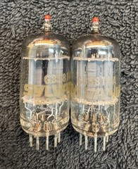 2 NOS NIB Matched Sylvania GB 5814A Audio Tubes