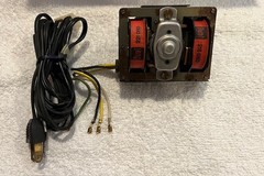 Dual 1218 Turntable Parts – Motor (60hz Pulley) and OEM Power Cord w/ground wire