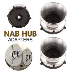 Pair Professional NAB Hub Adapters 10Inch Opener For Reel To Reel Tape Recorders