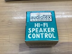 Vintage AudioTex HI-FI Control 16 Ohm 30-386 Made In Japan NOS !