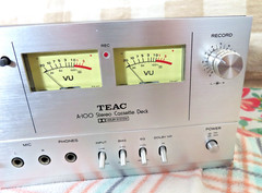 Vintage Teac A-100 Stereo Cassette Deck, TESTED, READ!!!