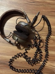 VINTAGE AUDIO-TECHNICA STEREOPHONE HEADPHONES AT-703 RARE ORIGINAL
