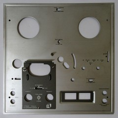 AKAI ® 1710W Open Reel Tape Deck PART – OEM – Top Control Plate Assembly