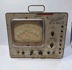 Hickok Vacuum Tube Volt-Ohm Milliammeter Model 209A No Power Cord