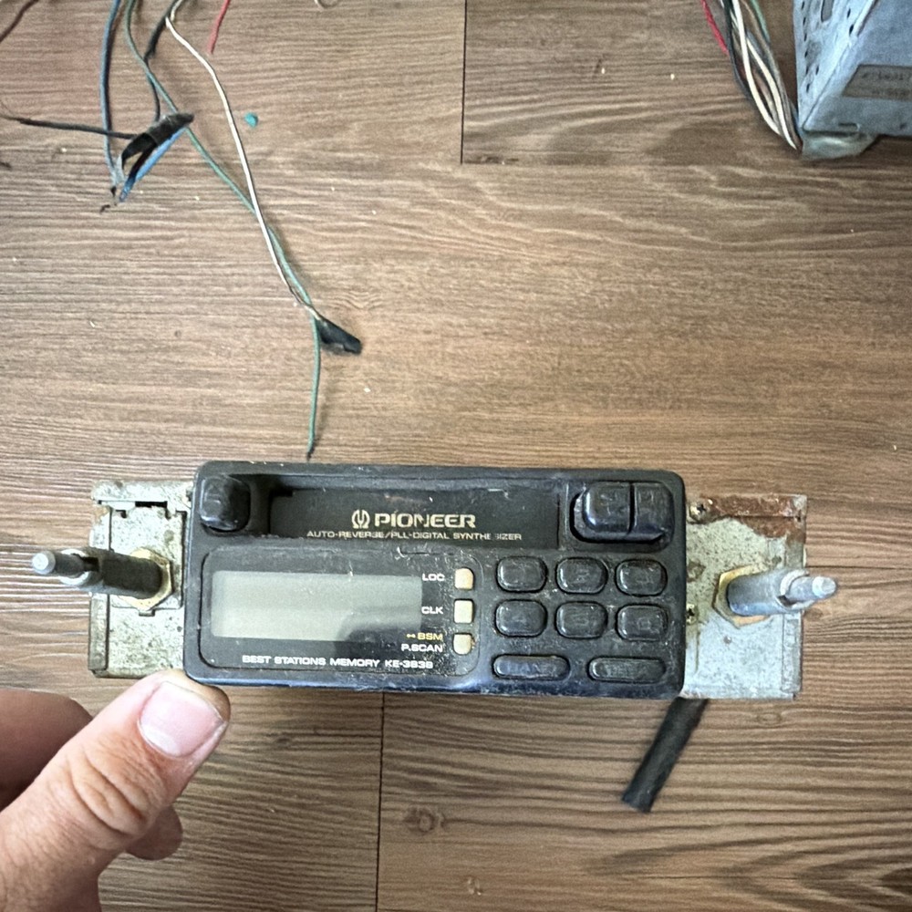 PIONEER KE-3838 Cassette AM/FM Untested/As Is