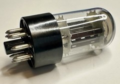 NOS Tung-Sol 6SN7GTB Vacuum Tube USA Short Bottle w/ Box 3200/3300