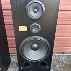 Pioneer CS-R580 3-Way Wood Floor Speakers Black Pair Tested