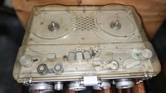 Vintage Nagra III Reel-to-Reel Recorder Kudelski /Power Supply For Repair/Parts