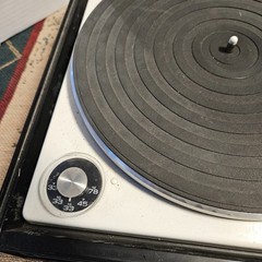 Vintage Garrard Zero 92 Turntable Record Player No Cover Parts or Repair