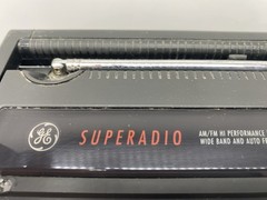 GE SUPERADIO 7-2887A General Electric Long Range AM/FM Super Radio Works