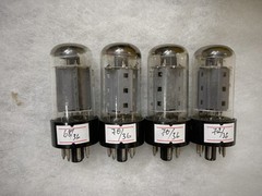 Sylvania 7591 7591A Excellent Testing Values Matched Quad