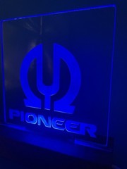 Pioneer SPEC-4 Stereo Power Amplifier Vintage LED Sign