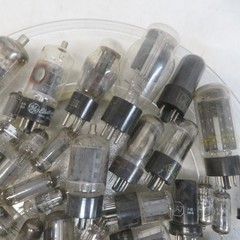 Lot of VTG Vacuum Tubes GE Tung-Sol Raytheon Radio Amp Valves Bulk – for Parts