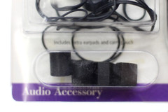 RADIO SHACK In-Ear Stereo Headphones WIDE 10-20,000HZ Audio Noise Reducing NEW