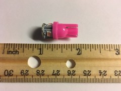 (4)PURPLE 8V-LED LAMPS/G-5500,G-5000,G-4500,G-3500,G-3000,G-4700 G-5700 / Sansui