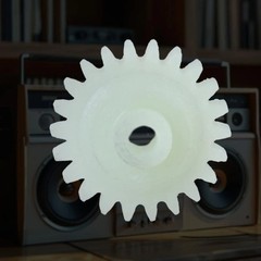 2PCS/LOT Quick Forward Rewind Gear for Sharp RT-3388a RT-4488 Tape Deck