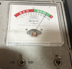 6AV6 Unknown Brand Used Vacuum Tube TESTED Good on Jackson 648 S No Box