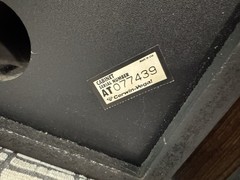 Cerwin Vega AT-8 Vintage 2-WAY Floor Speakers Refoamed Woofers Tested Late 1980s