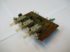 Pioneer SX-838 Push Switch Circuit Assembly AWS-066