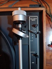 BIC 940 Manual Belt-Drive Turntable Beautiful Walnut Frame USA Made 1974 WORKS
